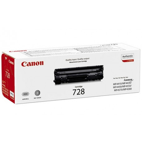 Canon CRG 728 (3500B002) Toner Cartridge, Black