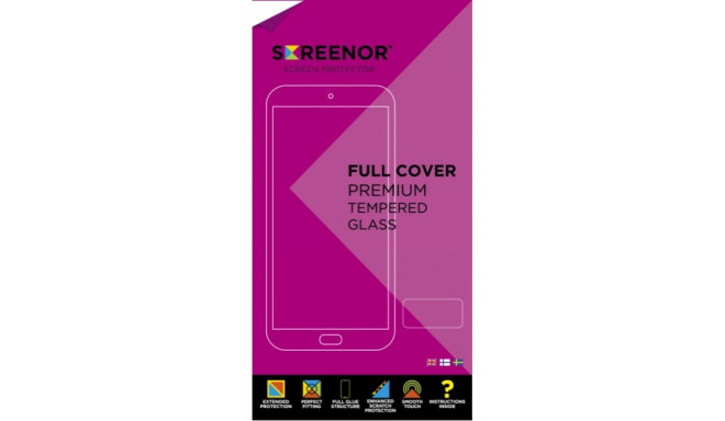 SCREENOR TEMPERED GALAXY S22 NEW FULL COVER BLACK