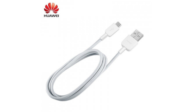 Huawei C02450768A universaalne mikro-USB andme- ja laadimiskaabel 1m valge (OEM)