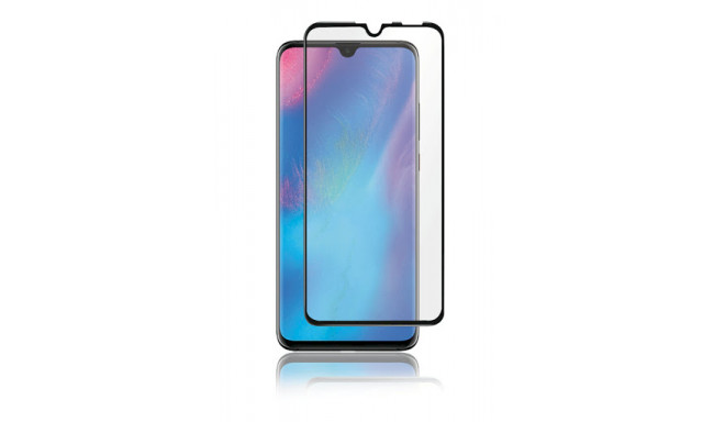 Fusion Full Glue 5D karastatud klaas, kaetud raamiga Huawei P30 Lite must