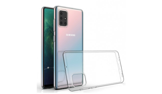 Fusion Ultra Back Case 0.3 mm Protect Silicone Case For Samsung G988 Galaxy S20 Ultra Transparent