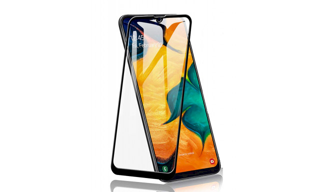 Fusion Full Glue 5D karastatud klaas, raamiga kaetud, Samsung Galaxy A505 | A307 | A507 Galaxy A50 |