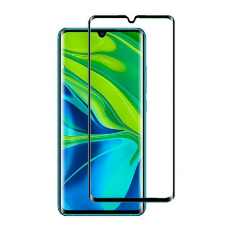Fusion Full Glue 5D Tempered Glass Full Coveraged with Frame Xiaomi Mi Note 10 | Mi Note 10 Pro Blac