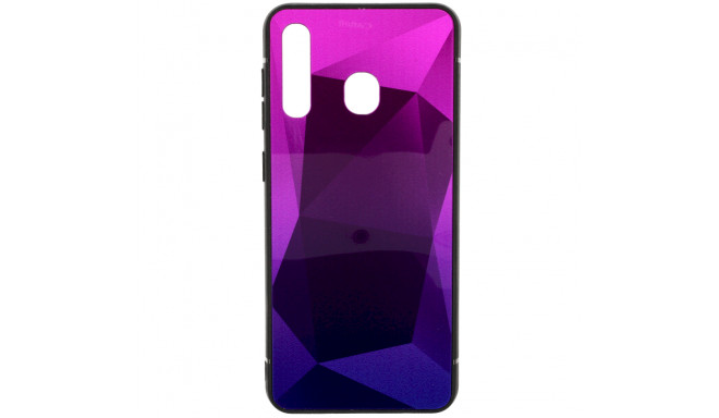 Fusion Stone Ombre Back Case Silicone Case For Apple iPhone 11 Pro Max Purple - Blue