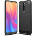 Fusion Trust Back Case silikoonist ümbris Xiaomi Redmi K30 / Xiaomi Poco X2 mustale