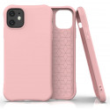 Fusion Solaster Tagakott Silikoonist ümbris Apple iPhone 11 Pro Max Pink