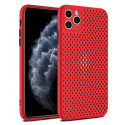 Fusion Breathe kaitseümbris silikoonist ümbris Huawei P30 Lite punase jaoks