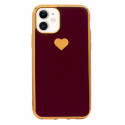 Fusion Heart Case silikoonist ümbris Apple iPhone 11 Pro Red jaoks