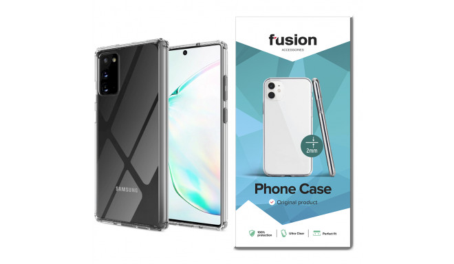 Fusion Ultra Clear Series 2 mm Силиконовый чехол для Samsung N980 | N981 Galaxy Note 20 | Note 20 5G