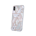 Fusion Geometric Marble ümbris silikoonist ümbris Apple iPhone 12 Pro Max roosa