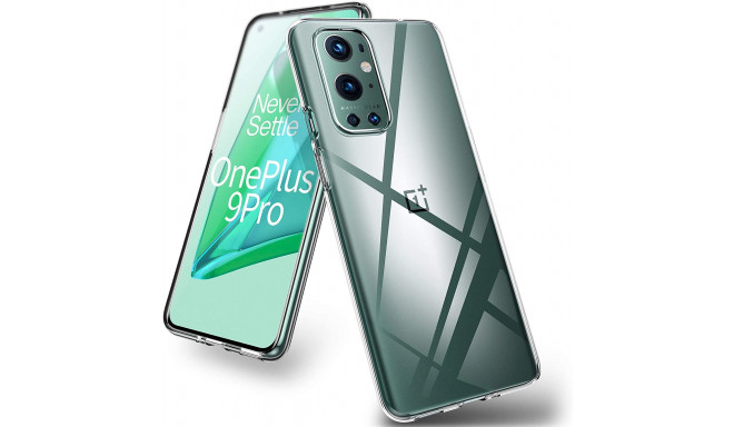 Fusion ultra 0.3 mm protect silikoonist ümbris OnePlus 9 Pro läbipaistvale