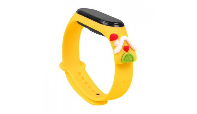Fusion Xmas Lodge kellarihm Xiaomi Mi Band 3 | 4 kollane