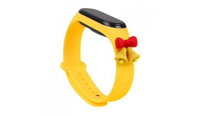 Fusion Xmas Bells Xiaomi Mi Band 5 | Mi Band 6 jaoks, kollane