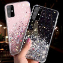 Fusion glue glitter silikoonist ümbris Apple iPhone 13 mustale