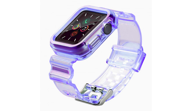 Fusion Light Set silikoonist kellarihm Apple Watchile 38mm | 40mm | 41mm lilla