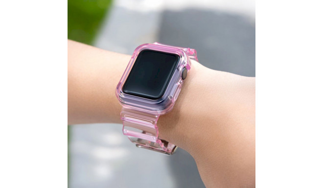 Fusion Light Set silicone band for Apple Watch 38mm | 40mm | 41mm red