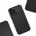 Fusion Camera Protect silikoonist ümbris Apple iPhone 13 Pro mustale