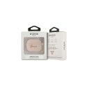 Guess case for Airpods 3 GUA3LSCHSP pink Silicone Heart Charm