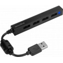 Speedlink USB-хаб Snappy Slim 4 порта (SL-140000-BK)
