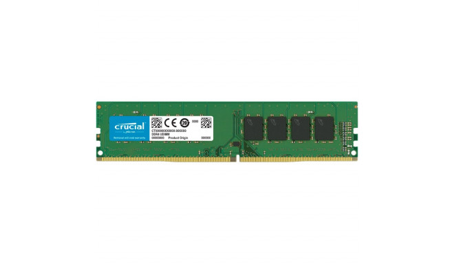 Crucial 8GB DDR4-3200 UDIMM CL22 (8Gbit/16Gbit)