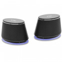 Multimedia - Speaker F&D V620 Plus Black 4w(2w*2), 1.5'' full range Neodymium driver, With bottom ra
