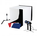 Caruba Portable Fotostudio 40x40x40cm met Losse Halogeen Lampen