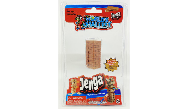 WORLD´S SMALLEST Mini board game Jenga Classic