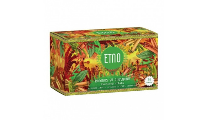 ETNO rooibos red tea with cinnamon 40g (2g x 20 pcs.)