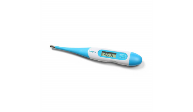 Electronic thermometer with a soft tip
