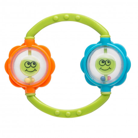 Double circle rattle