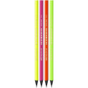 BIC pencils EVOLUTION FLUO, HB, Pouch 4 pcs 446199