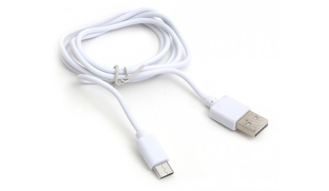 Platinet kaabel USB - USB-C 1m, valge