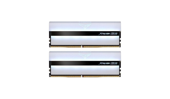 Team Group RAM DDR4 16GB 3600 CL 18 T-Force XTREEM white Dual Kit