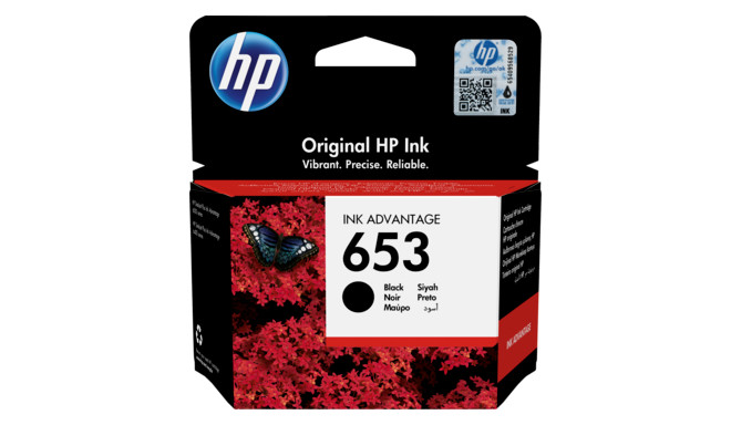 HP Ink No.653 Black (3YM75AE)