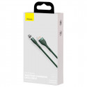 USB magnetic cable - Micro USB Baseus Zinc 2.1A 1m (green)