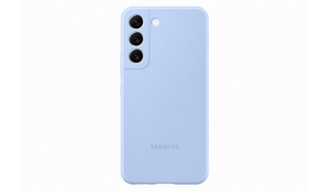 Samsung Galaxy S22 Silicone Cover, sky blue