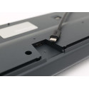 Ducky One 2 Skyline TKL keyboard USB German Grey