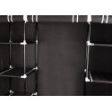 Riidest riidekapp, 145x45x175 cm