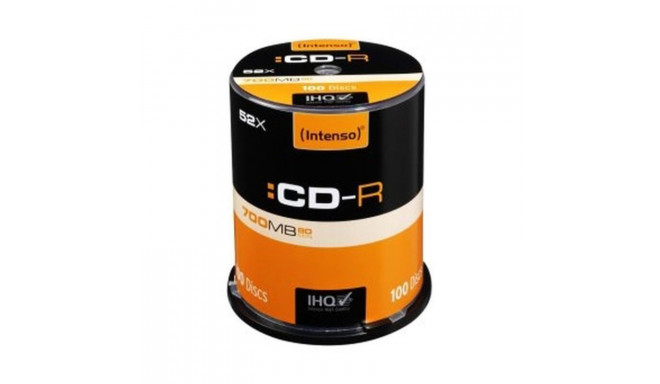 CD-R INTENSO 1001126 52x 700 MB (100 uds)