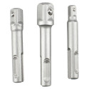 Adapteris SDS Plus Harden 1/4", 3/8", 1/2" Adapteris 1/4", 3/8", 1/2"