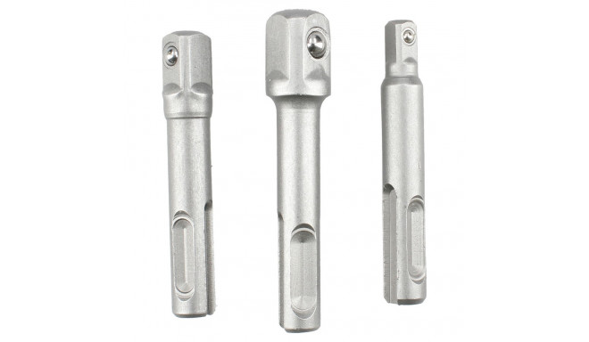 Adapteris SDS Plus Harden 1/4", 3/8", 1/2" Adapteris 1/4", 3/8", 1/2"