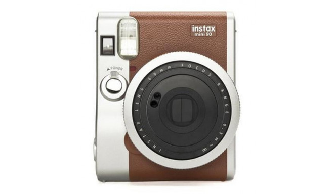 Fujifilm instax mini 90 NEO CLASSIC 62 x 46 mm Brown, Stainless steel