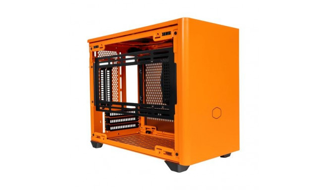 Cooler Master MasterBox NR200P Small Form Factor (SFF) Black, Orange