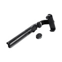Combo selfie stick with tripod and remote control bluetooth black SSTR-12