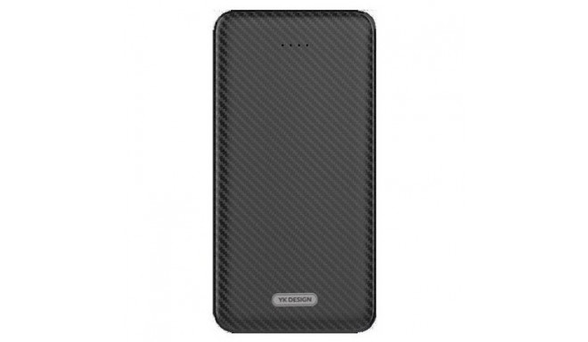 YK-DESIGN YKP-021 power Bank 10000 mAh | 2 x USB black