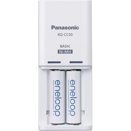 Panasonic eneloop laadija BQ-CC50 + 2x1900