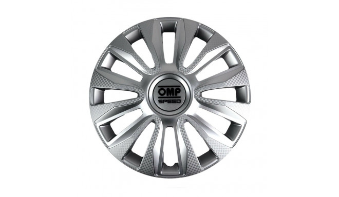 Hubcap OMP Magnum Silver 16"