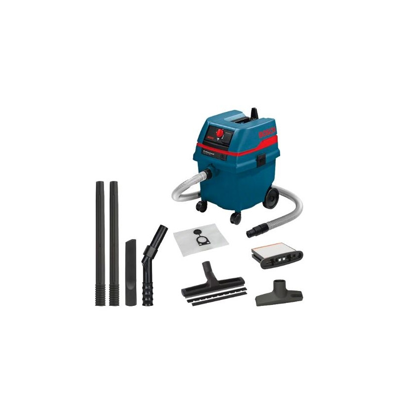 Bosch GAS 25 L SFC Professional Black, Blue, Red 1200 W - Vacuum ...