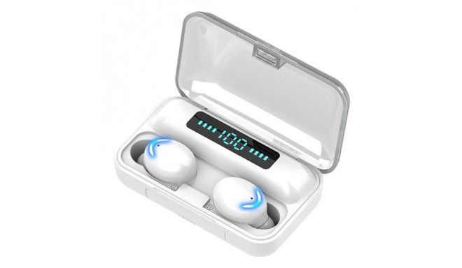 Fusion F9+ juhtmevabad kõrvaklapid Bluetooth 5.1 valge