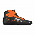 Võidusõidu poolsaapad Sparco K-POLE Oranž/Must Suurus 45